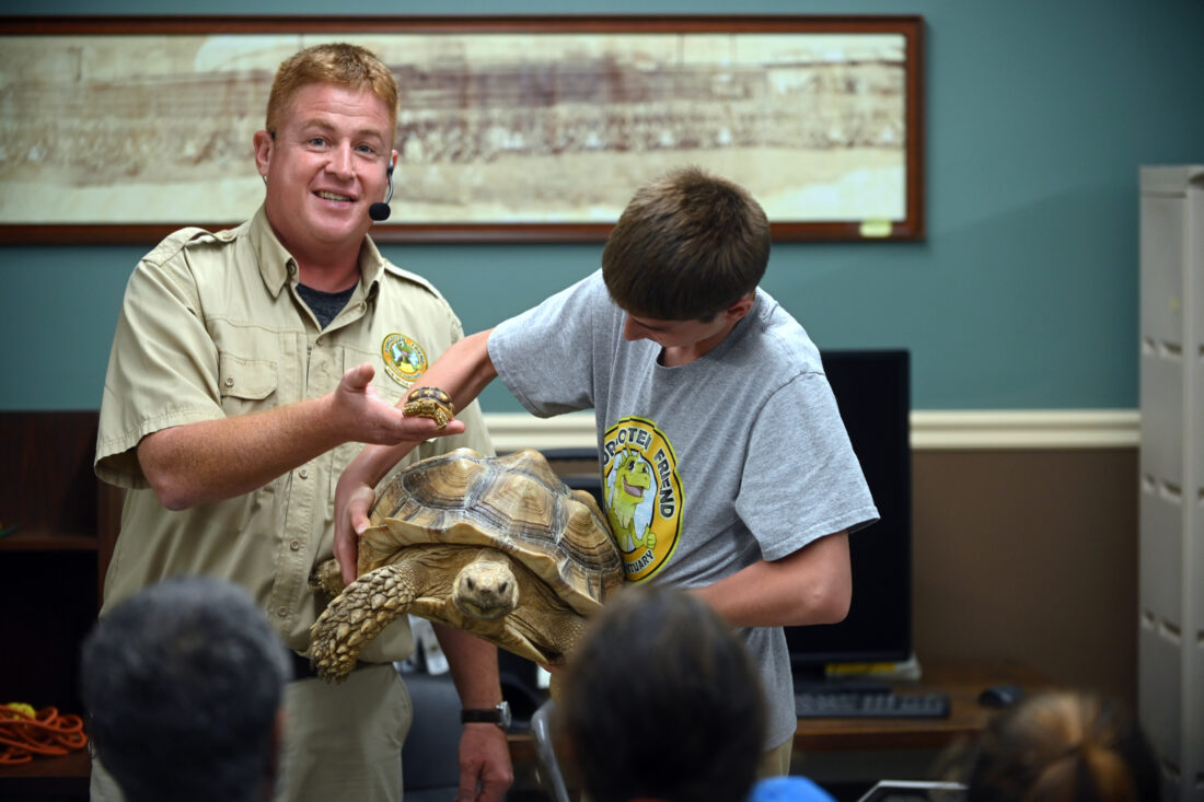 Jesse Rothacker Forgotten Friend Reptile Sanctuary offers hands-on learning - The Express